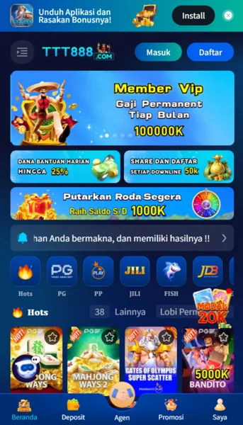 TTT888 2026 Slot Gacor RTP Tinggi